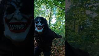 Creepy guy in the woods 👀 adrenaline scarystories [upl. by Elwee]