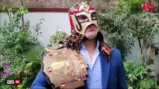 Entrevista a Octagón Jr previo a Triplemanía Regia  Lucha Libre  AS México [upl. by Welsh221]