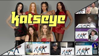 KATSEYE quotTouchquot MV Reaction Mashup [upl. by Trilley251]