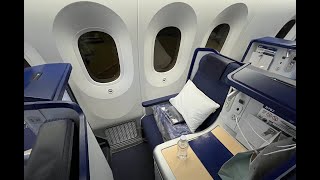 ANA 787 Business Class Review Tokyo HND to LAX [upl. by Nahshon596]