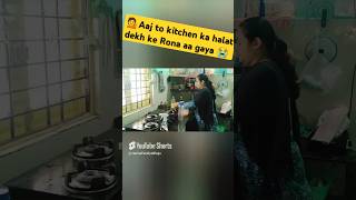 🌺Kitchen cleaning routine daily kitchen shorts cleaning house [upl. by Reivaz]