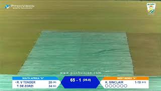 South Africa A vs West Indies A  2nd Four Day Match  Day 2 [upl. by Plume]