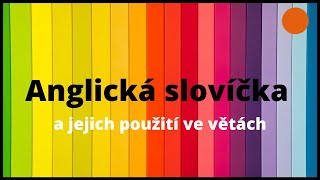 Angličtina  Anglická slovíčka a věty na poslech pro mírně pokročilé [upl. by Dee]