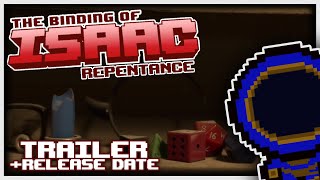 BINDING OF ISAAC REPENTANCE TRAILER  RELEASE DATE [upl. by Drida]