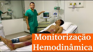 Monitorização Hemodinâmica [upl. by Hgielah]