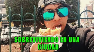 SOBREVIVIENDO un dia con 8 Soles en una ciudad Parte 1  Puno [upl. by Adil]