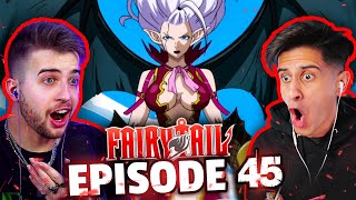 Mirajanes Satan Soul Fairy Tail Episode 45 REACTION  Group Reaction [upl. by Attenor]