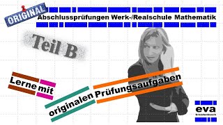 Abschlussprüfungen Musterprüfung  B1b BW Realschule Mathematik [upl. by Aurore]