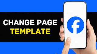 How to change Facebook page template 2023 [upl. by Annoyik]