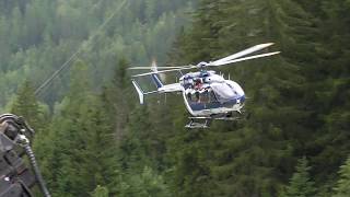 EC145 DISPLAY  Low pass hard uturn [upl. by Flossi87]