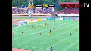 Persipura VS AL Qadsia Semifinal AFC CUP 2014 Babak Pertama [upl. by Reinald]