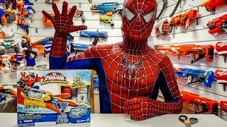 SPIDERMAN REVIEWS HIS WEB SHOOTER [upl. by Golding69]