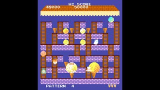 Peter Peppers Ice Cream Factory Arcade Longplay 1984 Data East Corporation [upl. by Ajssatsan]