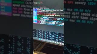 Mining Scala on Raspberry Pi Zero 2 W shortsfeed shorts raspberrypi [upl. by Egnalos]