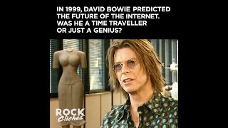 David Bowie Accurately Predicts the Future of the Internet in 1999 [upl. by Wooster]