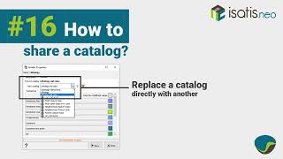 Isatisneo How to16 share a catalog [upl. by Hellene]