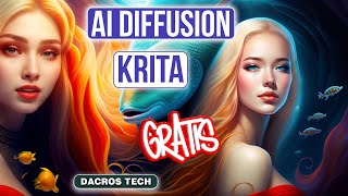 🌟 DESCUBRE la ALTERNATIVA a PHOTOSHOP con IA ¡GRATIS con Krita💻✨ [upl. by Hilary]