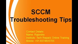 SCCM Package Deployment Troubleshooting [upl. by Dmitri]