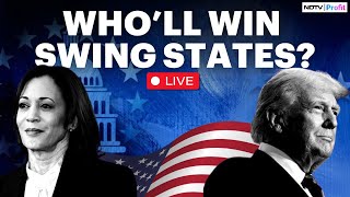 US Election Results LIVE I US Election 2024 Voting LIVE News I Donald Trump Vs Kamala Harris [upl. by Ahtikal]