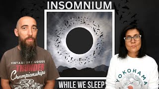 Insomnium  While We Sleep REACTION with my wife [upl. by Hserus441]