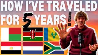 How I’ve traveled the world for 5 years at 22 all selffunded [upl. by Amias]