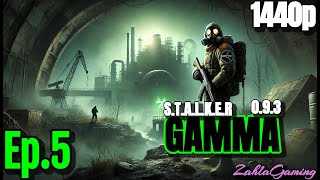 New SSS 22 Update 🚧 STALKER GAMMA 093 ☢️🧟‍♂️  Ep 5 🎮 1440p Ultra Immersion [upl. by Eceinert801]