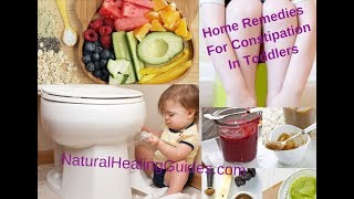 Home Remedies For Constipation In Toddlers Babies Natural Treatment For Constipation In Kids✔️ [upl. by Aiotal]