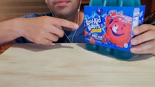 KoolAid Bursts  Berry Blue ASMR NOTALKING [upl. by Osbourn]