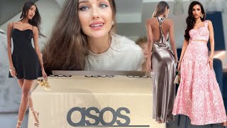 ASOS TRY ON HAUL 2024  event dresses hair accessories etc [upl. by Zandt]