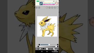 Eeveelutions Redraw 39  jolteon [upl. by Alet]