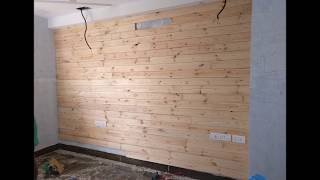 How to Install Pinewood Paneling  Inscription Interiors [upl. by Akemrej391]