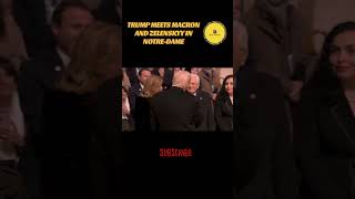 Trump Meets Macron and Zelenskyy at Notre Dame Reopening  Historic Reunion in Paris [upl. by Sanjiv427]