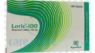 Loric 100 Allopurinol Tablets 100 mg [upl. by Kirschner907]