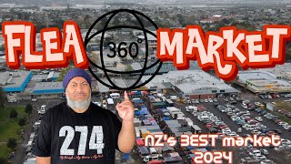 BEST fleamarket in NEW ZEALAND360 shot [upl. by Eciryt]