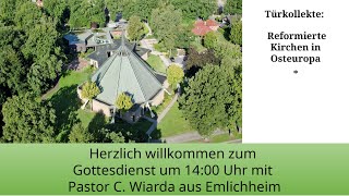 20241027 Nachmittagsgottesdienst mit Pastor C Wiarda aus Emlichheim [upl. by Tonia]