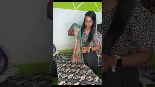 Saree Pre pleating sareeprepleating ytshortsvideo [upl. by Wieren]