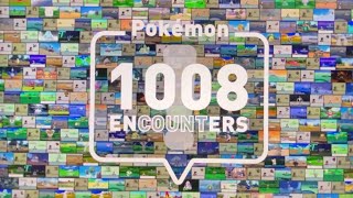 All 1008 Pokemon Encounters 🤩🥳Throughout The Whole Series arjunskingdom [upl. by Yetnom509]