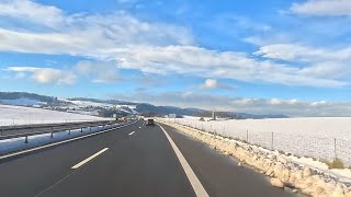 ðŸ‡¨ðŸ‡­ðŸ›£ï¸ driving switzerland 4K ðŸž Zentralschweiz Wollerau A14 [upl. by Masry]