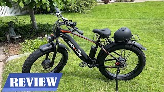 EDIKANI Electric Mountain Bike with Dual 750W Motor Review  What You Need to Know [upl. by Eiramlehcar]