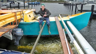 My OceanGoing Catamaran Gets Powered  Wildling Sailing [upl. by Akyre]