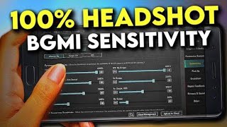 New Sensitivity amp Controls  BGMI 32 Sensitivity amp Settings  BEST BGMI Settings Controls Code [upl. by Jarad]