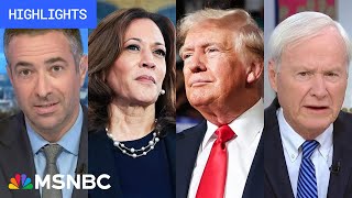 Countdown to the 2024 election Day 47  MSNBC Highlights [upl. by Ettelrac853]