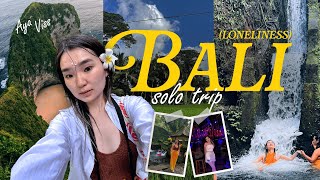 Solo Trip to Bali at 24  getting comfortable with being alone travelling [upl. by Attelliw]