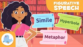 FIGURATIVE SPEECH for KIDS 🧾 Similes Metaphors and Hyperboles ✏️ Literature for Kids ✍️ Episode 1 [upl. by Ybocaj]