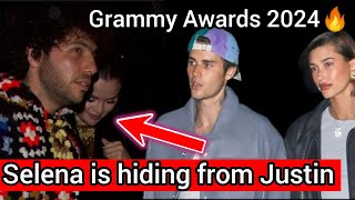 Selena Gomez and Justin Bieber Encounter in Grammy Awards 2024 [upl. by Brandes]