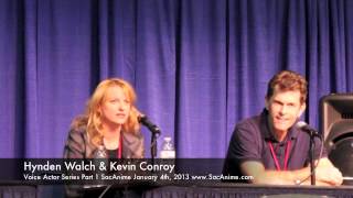 Voice Actor Series Part 1 SacAnime 2013 Panel With Kevin Conroy amp Hynden Walch [upl. by Memory807]