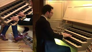 Samuel Liégeon Improvisation en style libre  orgue St Pierre de Chaillot Paris [upl. by Wentworth128]