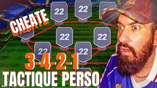 TACTIQUE PERSO 3421 LA COMPO DES TENEBRES  ULTRA CHEATE FIFA 22  ULTIMATE TEAM [upl. by Anana]