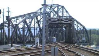 The Vancouver swing bridge swinging [upl. by Kcirdled]