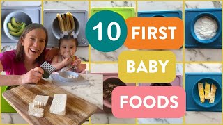 Dietitian Reveals 10 Best Foods for the First 10 Days of BabyLed Weaning [upl. by Leimaj]